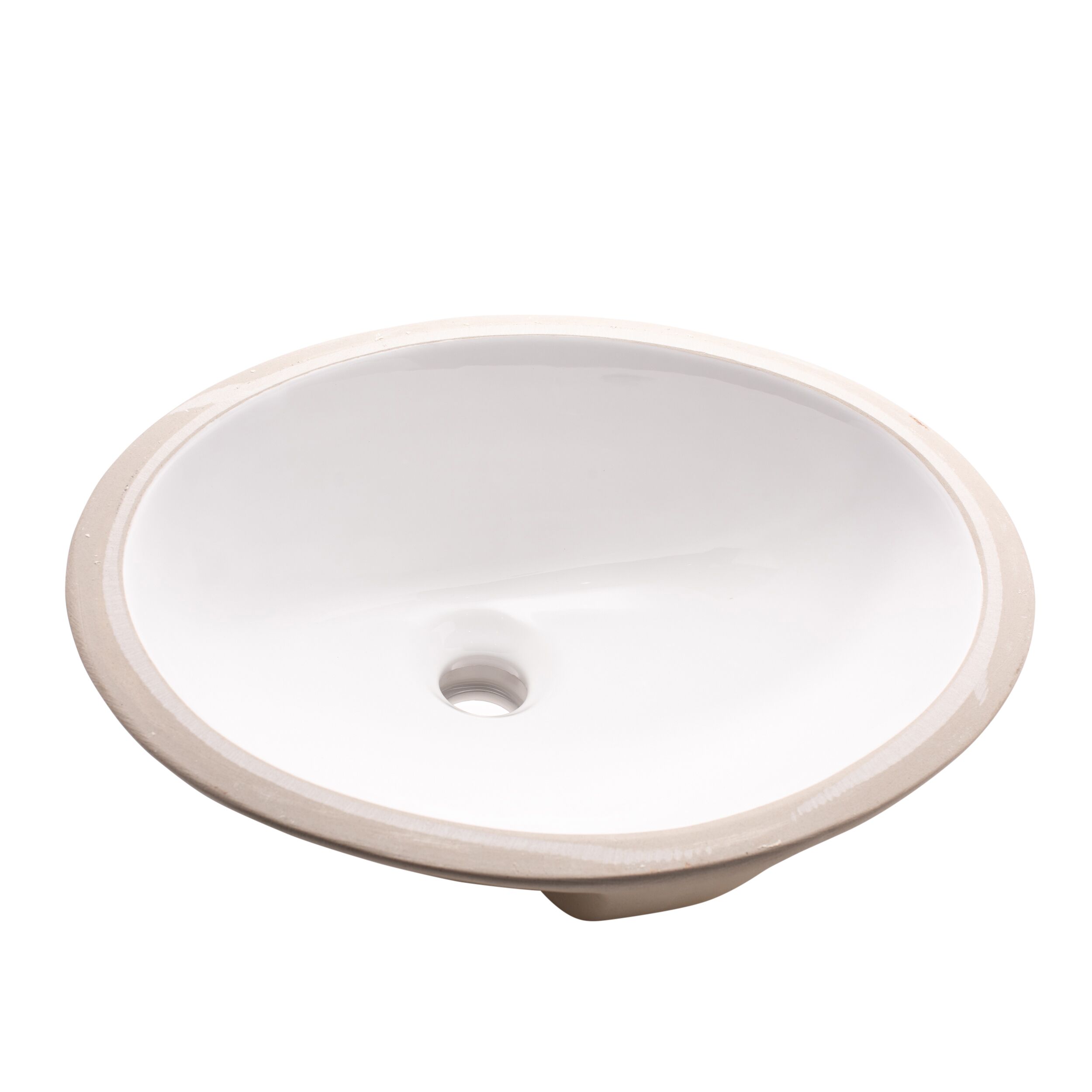 Oval Porcelain Undermount Sink