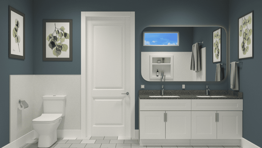 Coastal Linen Poly Tub and Shower Surround Kit - Image 3